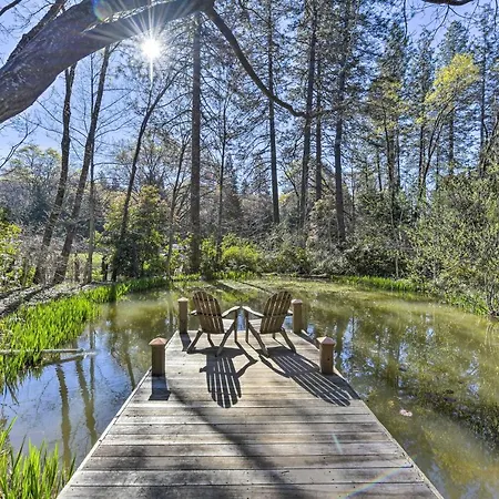 Peaceful Grass Valley Cottage With Bbq Grill And Yard!